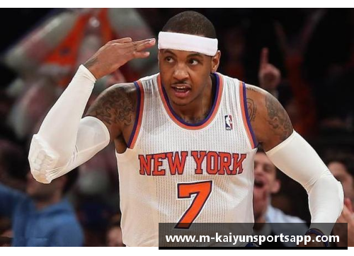 NBA球星詹姆斯与安东尼